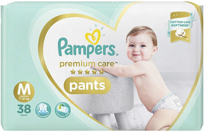 

Pampers Premium Care M 38 Pants Diaper - M