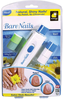 

IndoSkyAsia PedEgg Bare Nails Electric Nail Filer