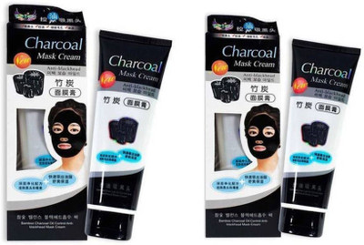 

Delon Charcoal Oil Control Anti-Acne Deep Cleansing Blackhead Remover, Peel Off Mask (Set of 2) (260 ml)(260 ml)
