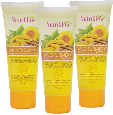 

NutriGlow 3 WILD TURMERIC FACE WASH Face Wash(65 ml)