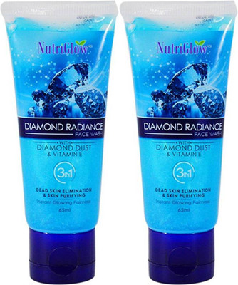 

NutriGlow Diamond Radiance Face Wash (Pack of 2) Face Wash(65 ml)