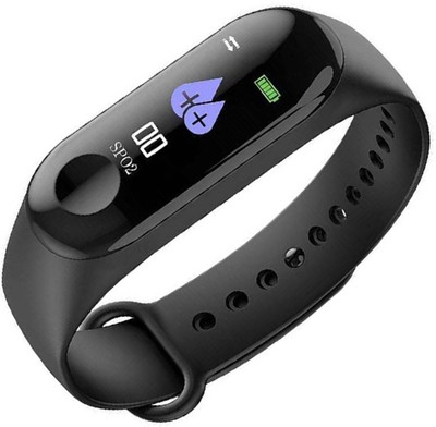 

BIRATTY Health Bracelet and Activity Tracker Heart Rate Monitor Band Fitness Band(Black, Pack of 1)