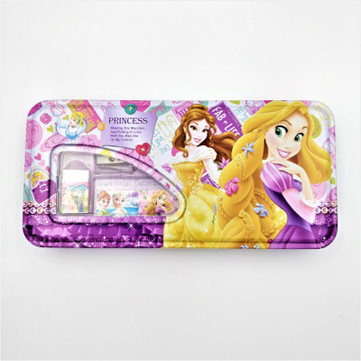 

Qzark Princess-Metal-Pencil-Box Geometry Box(Purple)