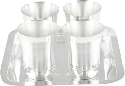 

GS Museum Pack of 5 Dinner Set(Silver Plated)