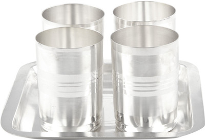 

GS Museum Pack of 5 Dinner Set(Silver Plated)