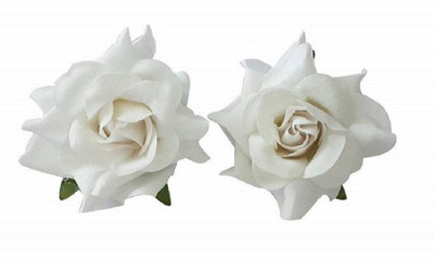 

pelo Fancy Hair Clips For Women, Flower Juda Hair Accessories For Women, Hair Accessories For Bun Making, Stylish Accessories For Hair, Pack Of 1 Hair Clip(White)