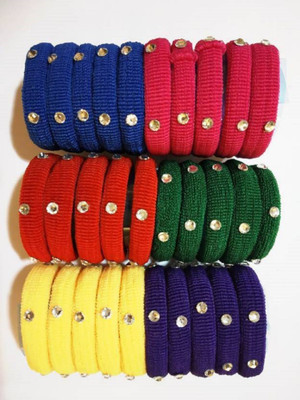 

pelo Elastic Bands/Hair Rope Rubber Bands Accessories, Multicolour 1 Box (1 Box Have 30 Pcs) rubber bands for women, Pack Of 1 Rubber Band(Multicolor)