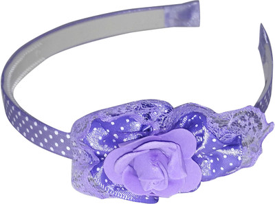 

NPRC Flower Hair Band for Kids, Girls,Women Hair Accessory, Headband Crown Hair Band(Purple)