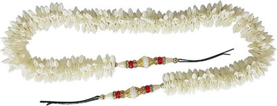 

Pelo Juda Maker Gajra Fancy Hair Accessory Hair Accessory Set(White)