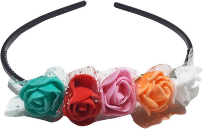 

NPRC Flower Hair Band for Kids, Girls,Women Hair Accessory, Headband Crown Head Band(Multicolor)