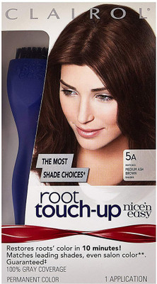 

Clairol Touch, Up, 5A, Medium Ash Brown Hair Color(Medium Ash Brown)