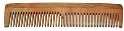 

pelo Handmade Anti Dandruff Neem Wood Comb For Men And Women, Eco Friendly Pure Neem Wood Comb, Pack Of 1