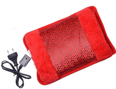 

Cinnamon Velvet Electric Heating Gel Bag with Hand Pocket Electric 1 L Hot Water Bag(Multicolor)