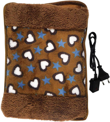 

Cinnamon Best Comfort Electric Velvet Pocket Gel Bag With Fur Electric 1 L Hot Water Bag(Multicolor)