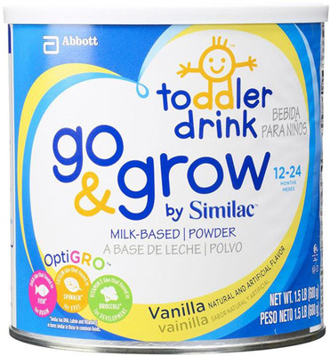 

Similac Go & Grow Toddler Drink Stage 3 - 680G (24oz) (USA) (Vanilla)(680 g, Upto 24 Months)