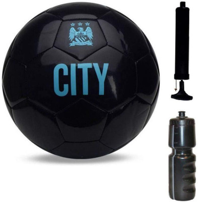 

Winning Smash City Black Football (Size 5)+Pump+Sipper, Combo. Football Kit