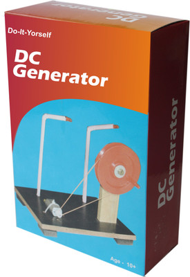 

StepsToDo Do It Yourself DC Generator Electricity Educational Learning Toy Kit(Multicolor)