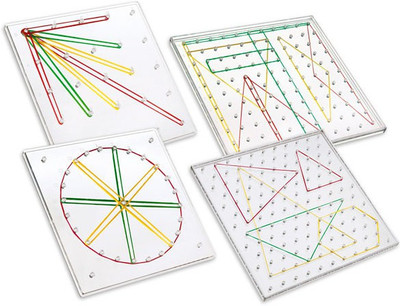 

MATHWORLD GEOBOARD DOUBLE SIDED(White)