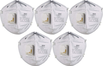 

ARYSHAA 3M Particulate Respirator Face Mask (Pack of 5Pcs) (9004V - 5Pcs) Respirator