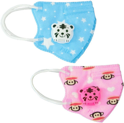 

ShivExim Air Pollution Colorful Kids Protective Mask and Respirator
