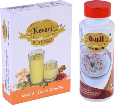 

Kesari Milk Masala 100g, and Buttermilk Chaach Masala 150g, Combo Pack of 2 250 g(Pack of 2)