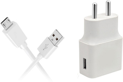 DAKRON Wall Charger Accessory Combo for OPPO F9(White)