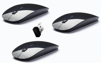 

House Of Sensation Sets Of 3 HIGHT QUALITY 2.4Ghz Wireless Optical Mouse (USB, Black) Wireless Optical Gaming Mouse(Bluetooth, Black)