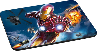 

ANNI69 Iron man In fight with helicopters With High Quality Non Slippery base And Glossy Print Mouse pad Best fro Gamers, Graphic Designer, And Every One With Mouse Optical And Laser Mouse Pad Mousepad Brand Mousepad(Multicolor)