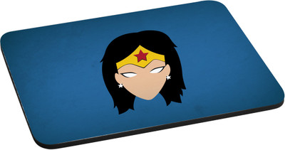 

ANNI69 Super power women head With High Quality Non Slippery base And Glossy Print Mouse Used In Laptop and Computer Best for Gamer, Graphic Designer, And Every One With Mouse Optical And Laser Mouse Pad Mouse-pad Mouse pad Mousepad(Multicolor)
