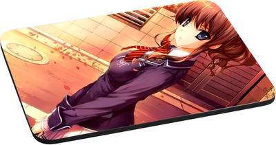 

ANNI69 Girl in Blue School Dress With Awesome bright On her Face With High Quality Non Slippery base And Glossy Print Mouse Used In Laptop and Computer Best for Gamer, Graphic Designer, And Every One With Mouse Optical And Laser Mouse Pad Mouse-pad Mousep