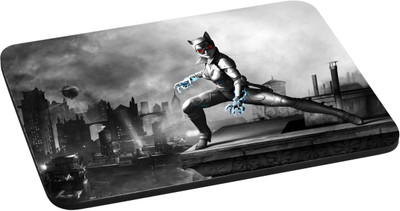 

ANNI69 batwoman With Elctric InHer hand With High Quality Non Slippery base And Glossy Print Mouse pad Mousepad(Multicolor)