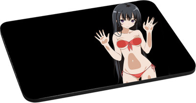 

ANNI69 Girl In red Two Piece With High Quality Non Slippery base And Glossy Print Mouse Used In Laptop and Computer Best for Gamer, Graphic Designer, And Every One With Mouse Optical And Laser Mouse Pad Mouse-pad Mouse pad Mousepad(Multicolor)