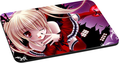 

ANNI69 Girl In Red Dress with Brown hair Jumping With High Quality Non Slippery base And Glossy Print Mouse Used In Laptop and Computer Best for Gamer, Graphic Designer, And Every One With Mouse Optical And Laser Mouse Pad Mouse-pad Mousepad(Multicolor)