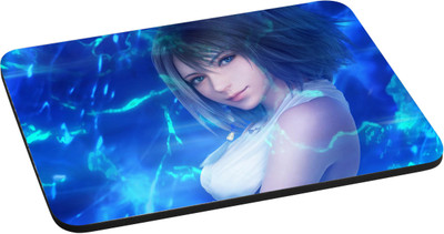 

ANNI69 Blue hair girl With High Quality Non Slippery base And Glossy Print Mouse pad Best fro Gamers, Graphic Designer, And Every One With Mouse Optical And Laser Mouse Pad Mousepad Brand Mousepad(Multicolor)