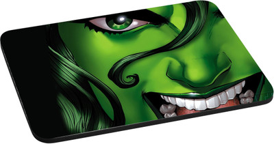 

ANNI69 Women Hulk With High Quality Non Slippery base And Glossy Print Mouse Used In Laptop and Computer Best for Gamer, Graphic Designer, And Every One With Mouse Optical And Laser Mouse Pad Mouse-pad Mouse pad Mousepad(Green)