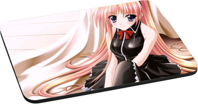 

ANNI69 Girl In Black Mousepad Mousepad(Multicolor)