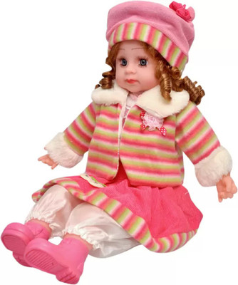 

Kanchan Toys Amazing Poem Girl Baby For Kids(Multicolor)