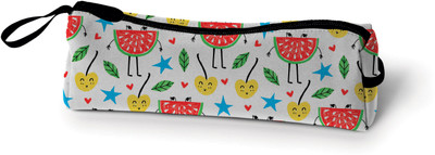 

khirki Series Multipurpose Art Canvas Pencil Box(Set of 1, Multicolor)