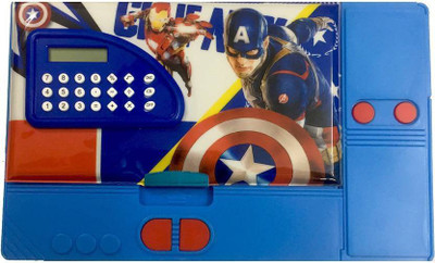 

ExaltedCollection Avenger infinity war captain america Captain america Art Plastic Pencil Box(Set of 1, Multicolor)