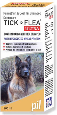 

pil tick-flee-ultra Flea and Tick, Anti-dandruff, Anti-itching, Conditioning FRUIT Dog Shampoo(200 ml)