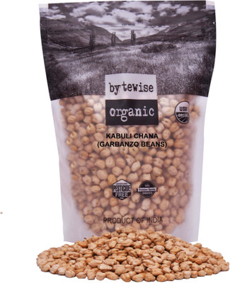 

bytewise organic White Kabuli Chana (Whole)(500 g)