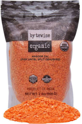

bytewise organic Unpolished Red Masoor Dal (Split)(908 g)