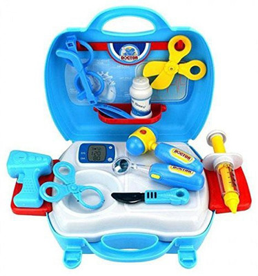 

popo Toys For Kids Medical Equipment Doctor Play Kit set in Medical Suitcase doctor kit for kids learning resources doctor kit
