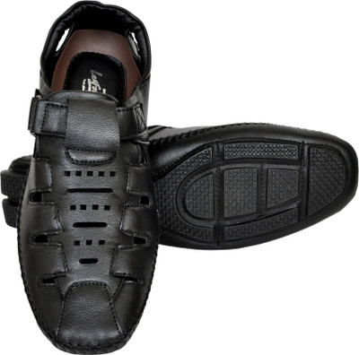 65 OFF on Lee Fox Men Black Sandals on Flipkart PaisaWapas