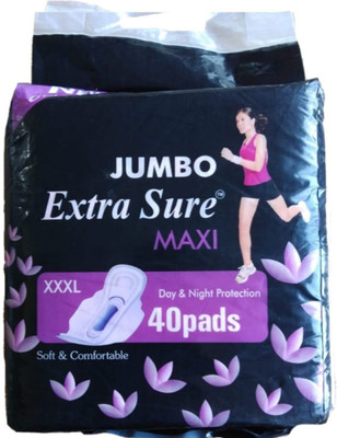 

Extra Sure SANPAD12 Sanitary Pad(Pack of 40)
