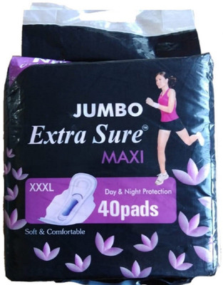 

Extra Sure SANPAD14 Sanitary Pad(Pack of 40)