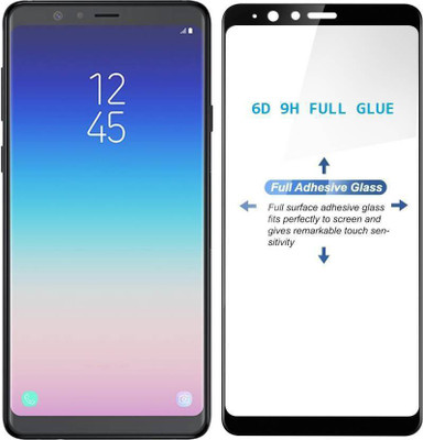 Express Buy Edge To Edge Tempered Glass for Samsung Galaxy A8 Star 6D(Pack of 1)
