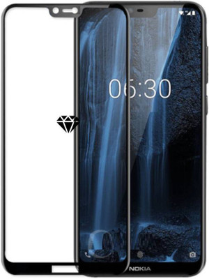 Express Buy Edge To Edge Tempered Glass for Nokia 6.1 Plus(Pack of 1)