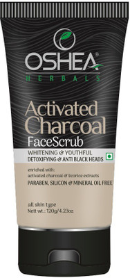 

Oshea Herbals Activated Charcoal Face Scrub 120 gm (Pack of 1) Scrub(120 g)