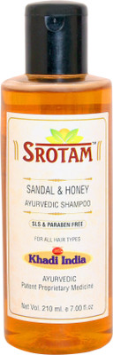 

Srotam Sandalwood & Honey SLS & Paraben Free Shampoo ( Set of 1 Bottle)(210 ml)